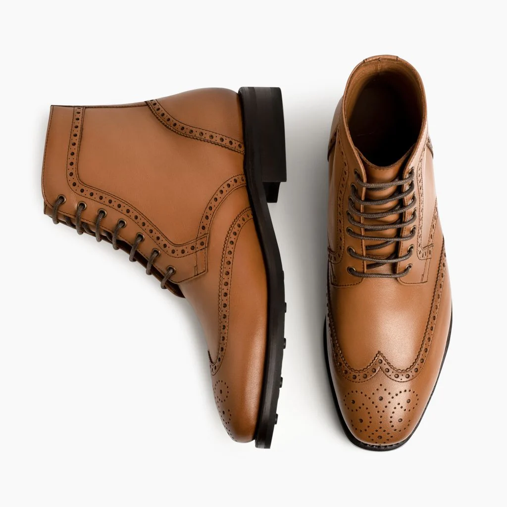 Wingtip | British Tan - Thursday Boots
