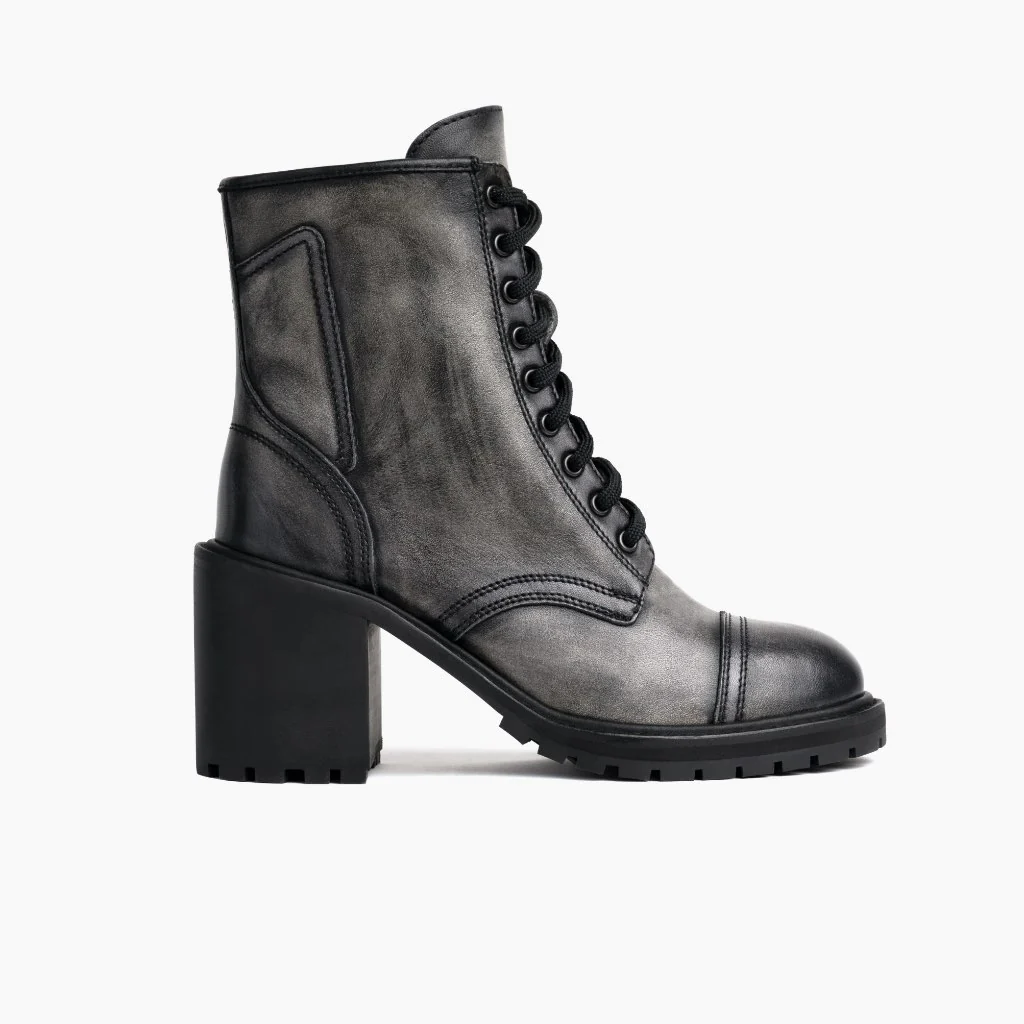 Rebel | Distressed Grey - Thursday Boots