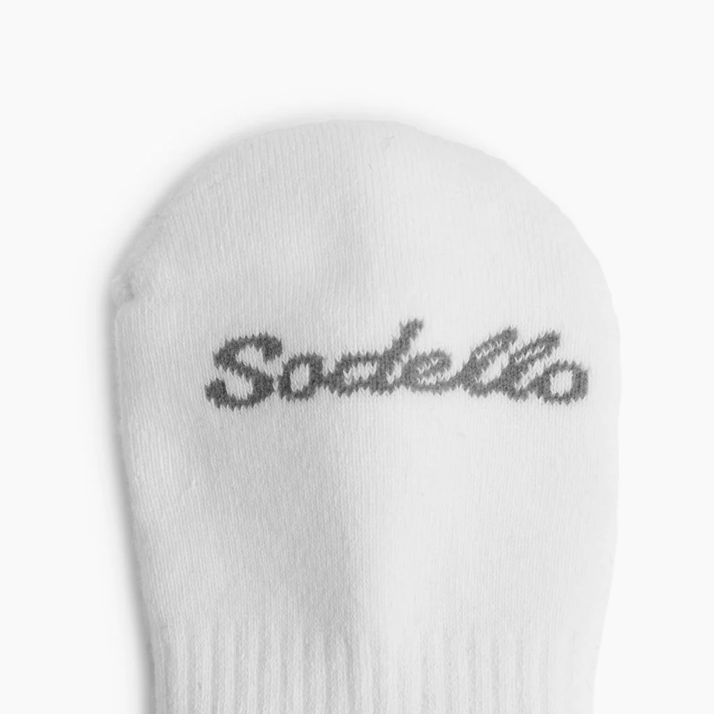 Women's Classic No Show Sock | White - Thursday Boots