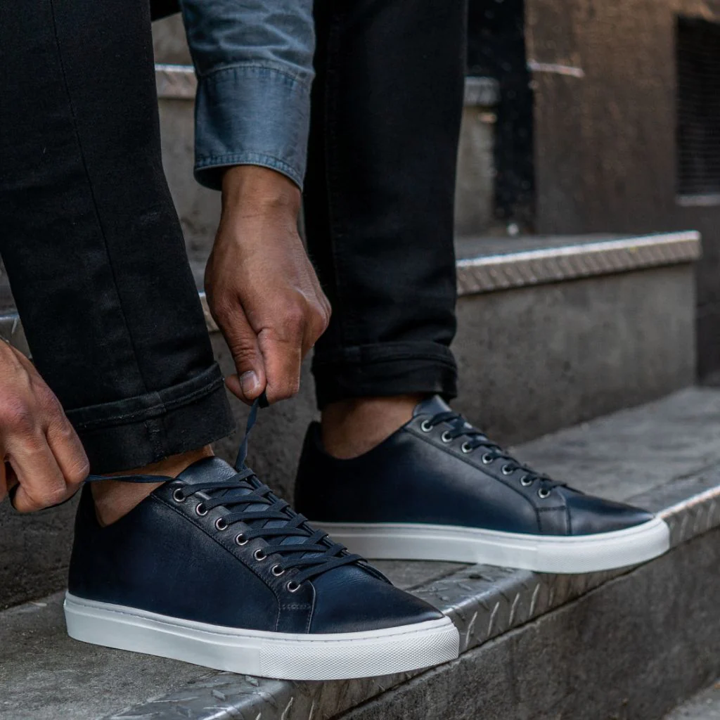 Premier Low Top | Deep Blue - Thursday Boots