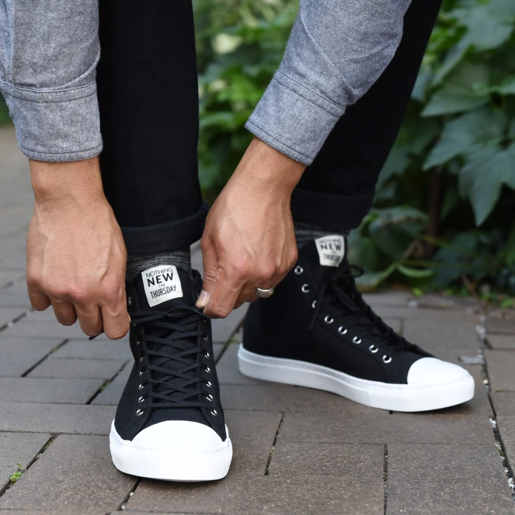 Men's High Top | Black - Thursday Boots