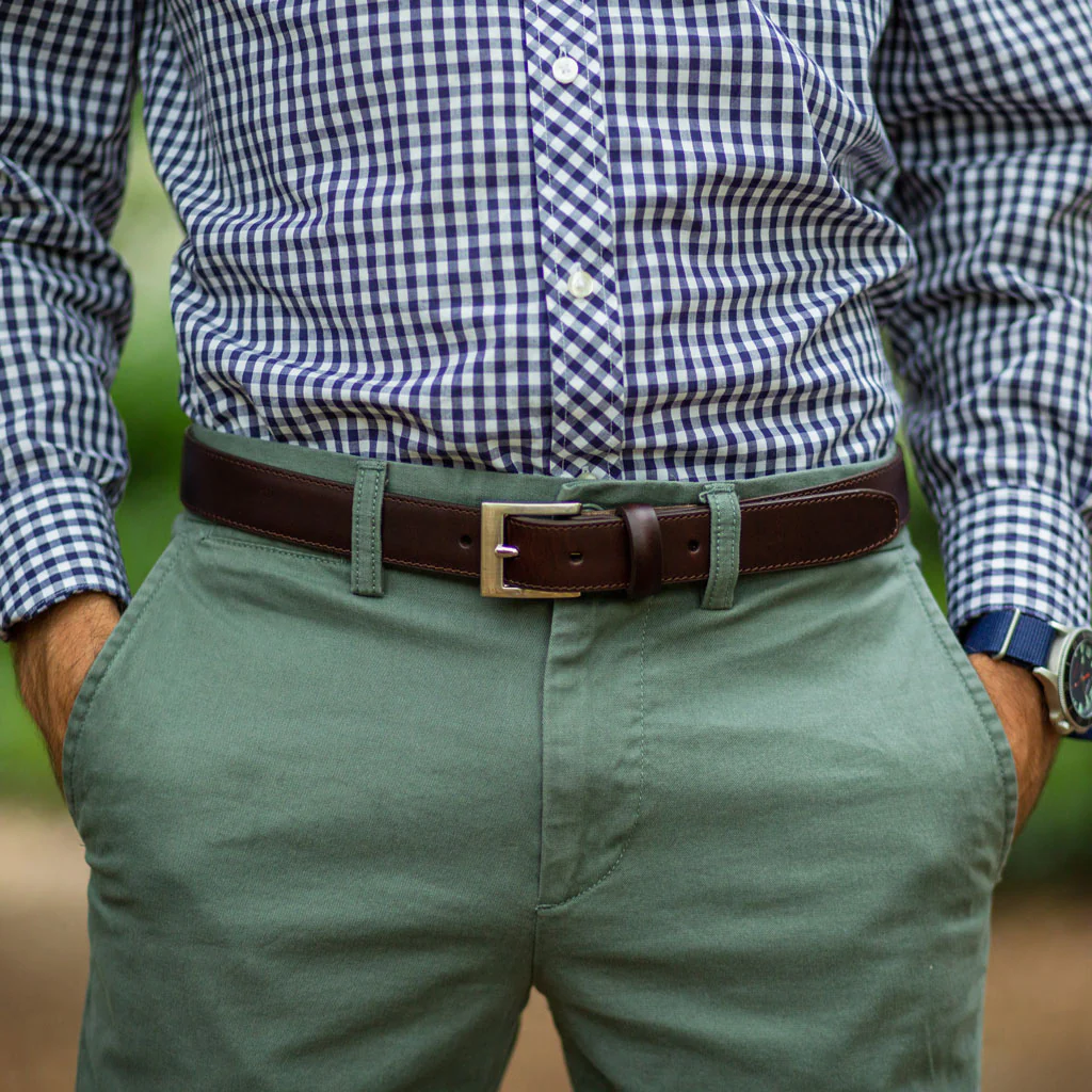 Men's Classic Leather Belt | Brown - Thursday Boots