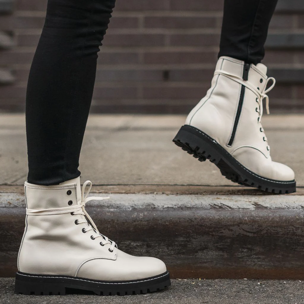Combat | Ecru - Thursday Boots
