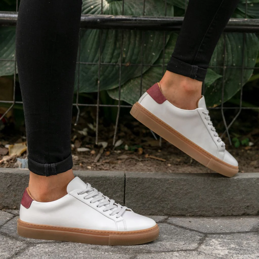 Women's Legacy | White x Burgundy - Thursday Boots
