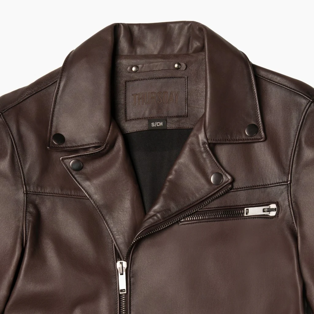 Motorcycle Jacket | Old English - Thursday Boots