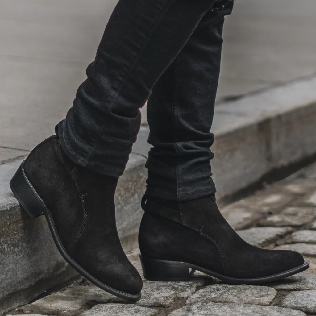 Rogue | Black Suede - Thursday Boots