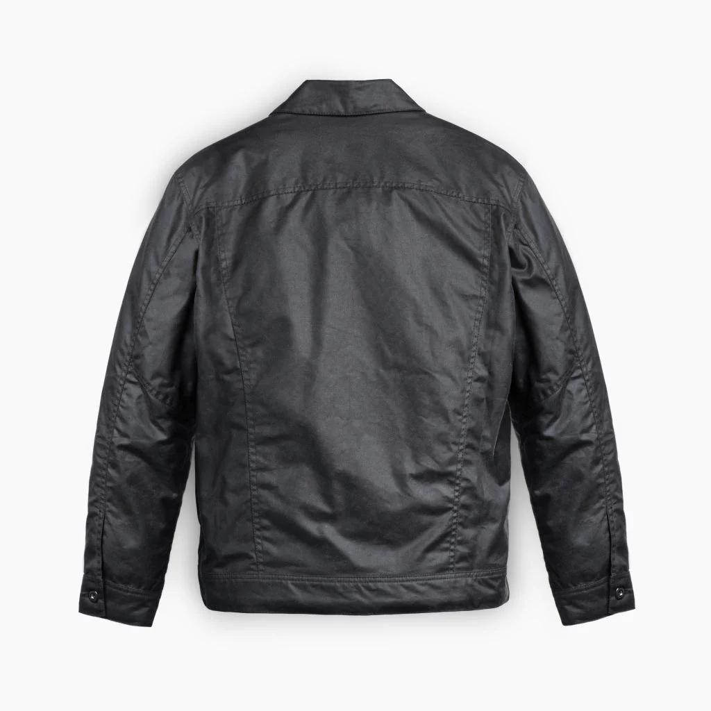 Waxed Canvas Field Jacket | Charcoal - Thursday Boots