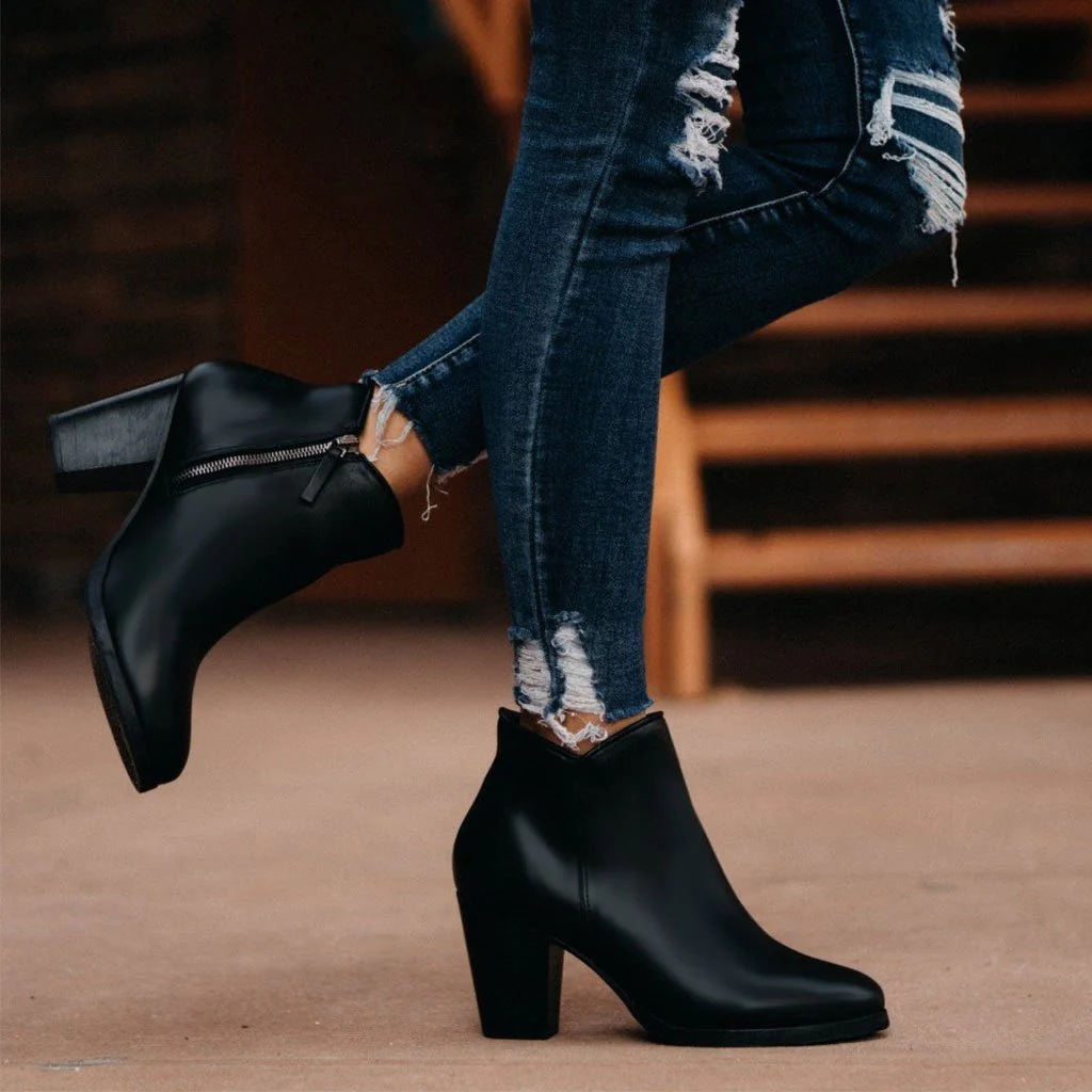 Uptown | Black - Thursday Boots