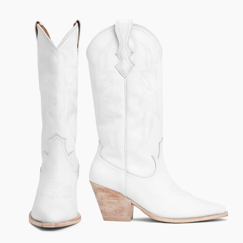Rodeo | White - Thursday Boots