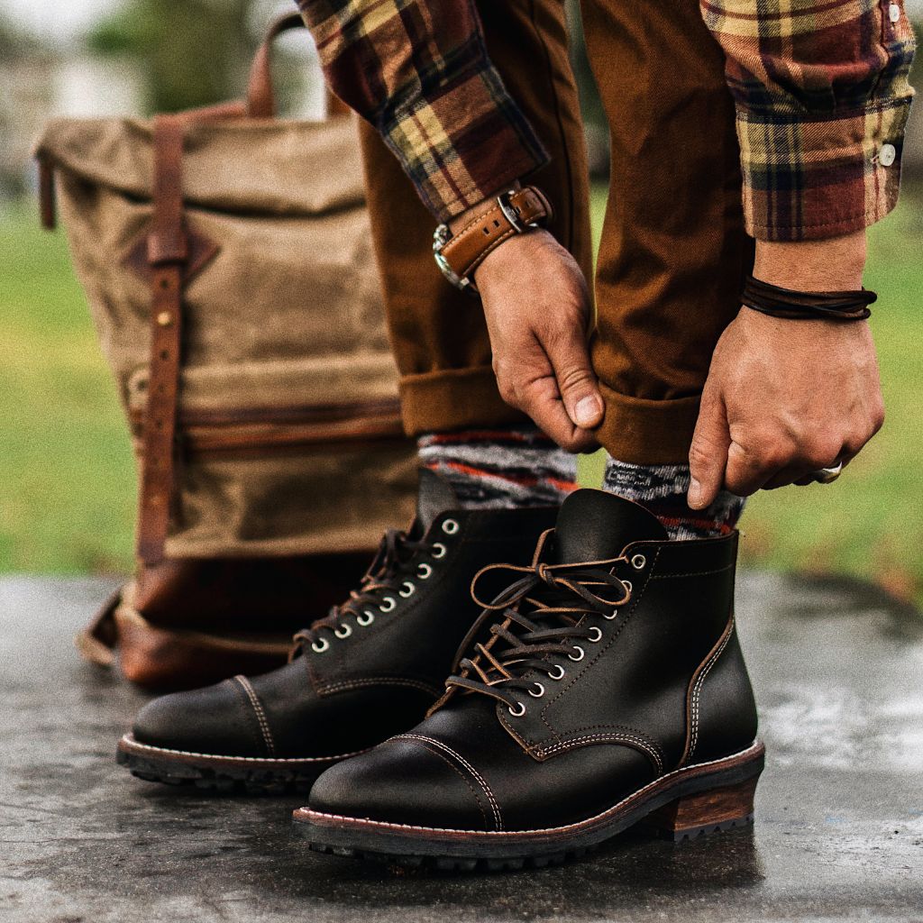 Vanguard | Waxed Cacao - Thursday Boots