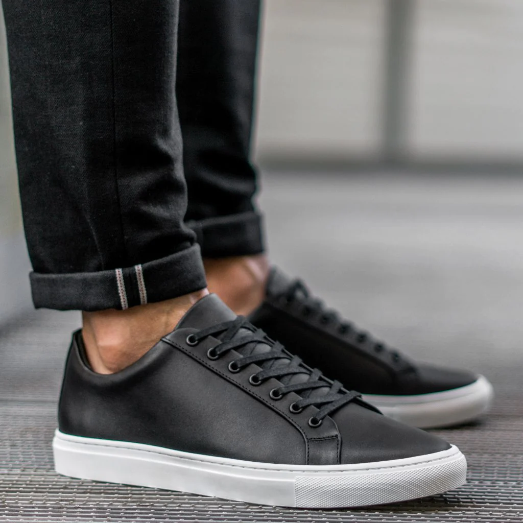 Premier Low Top | Black - Thursday Boots