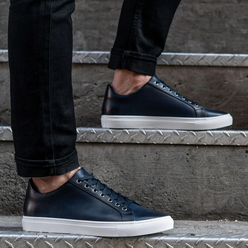 Premier Low Top | Deep Blue - Thursday Boots