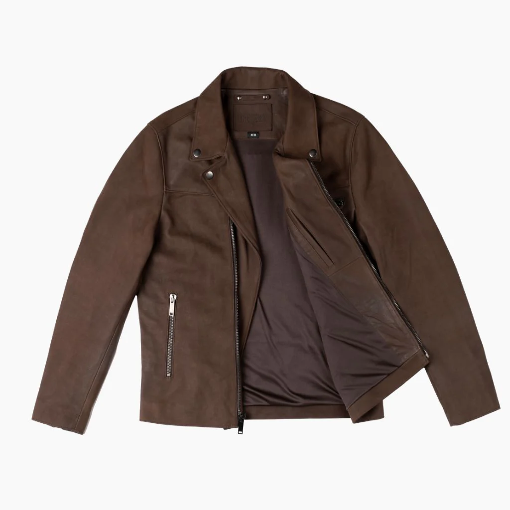 Motorcycle Jacket | Tobacco - Thursday Boots