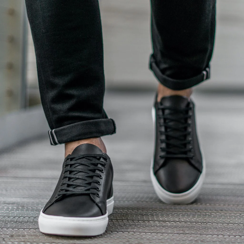 Premier Low Top | Black - Thursday Boots