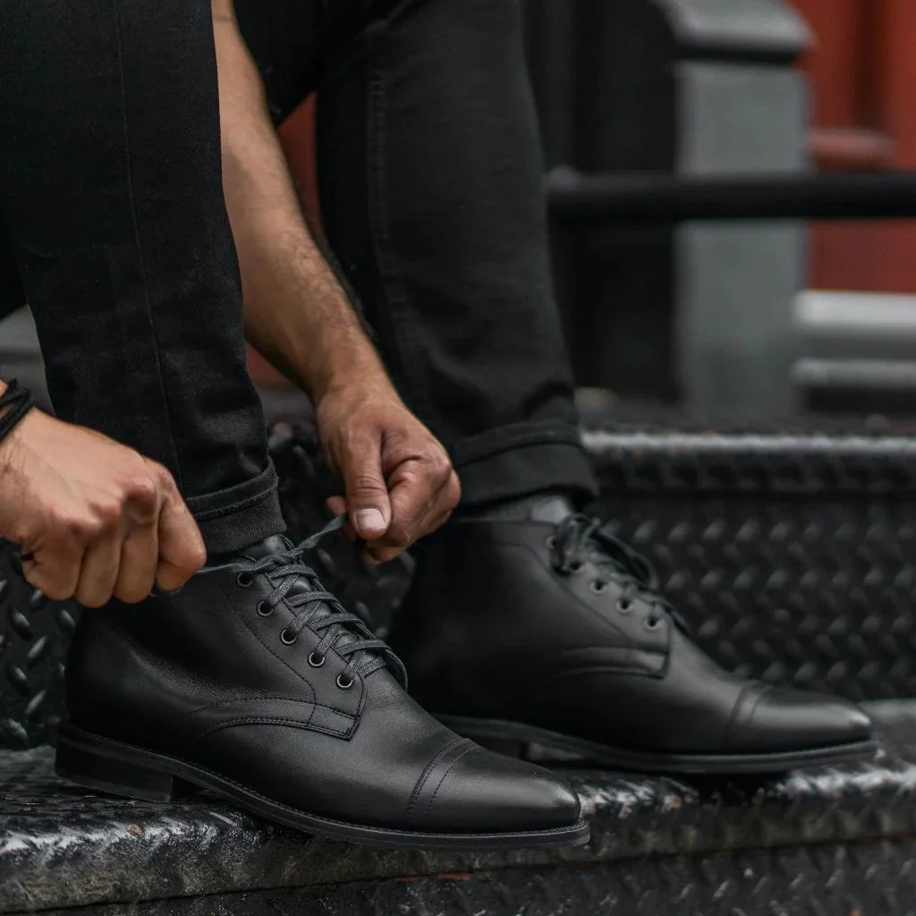 Cadet | Black - Thursday Boots