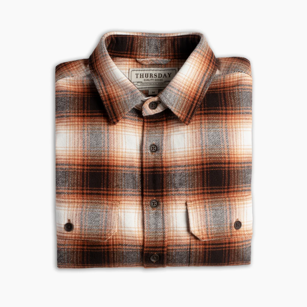 Summit Flannel Shirt | Harvest - Thursday Boots