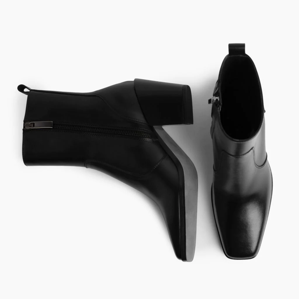 Soho Zip | Black - Thursday Boots