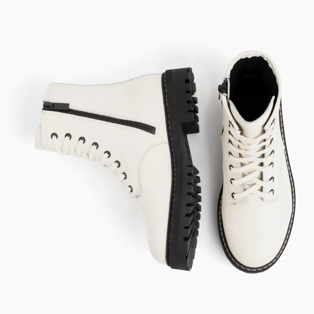 Combat | Ecru - Thursday Boots
