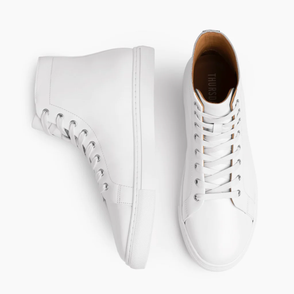 Women's Premier High Top | White - Thursday Boots