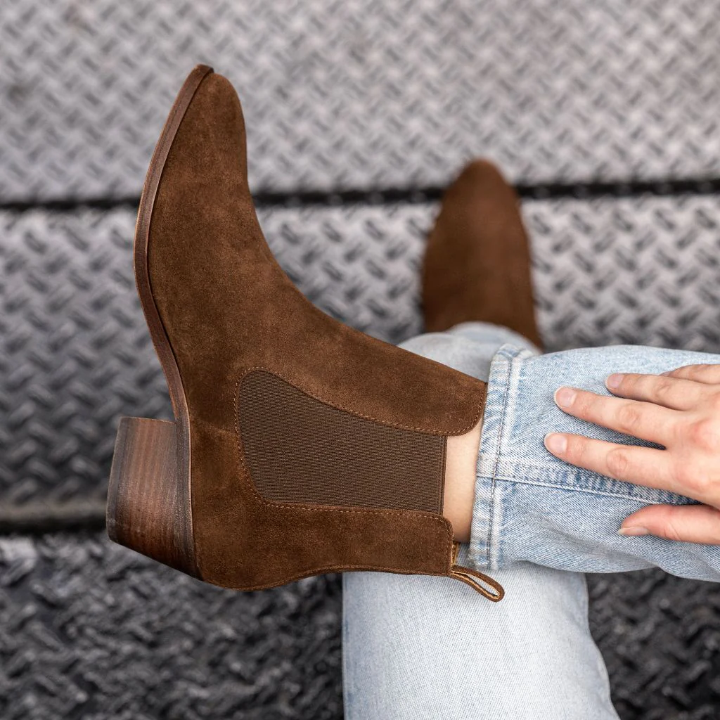 Duchess Bootie | Cinnamon - Thursday Boots