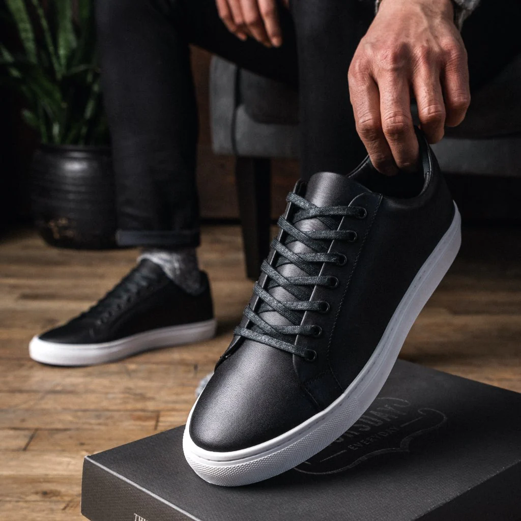 Premier Low Top | Black - Thursday Boots