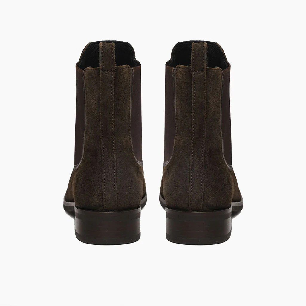 Duchess | Dark Olive Suede - Thursday Boots