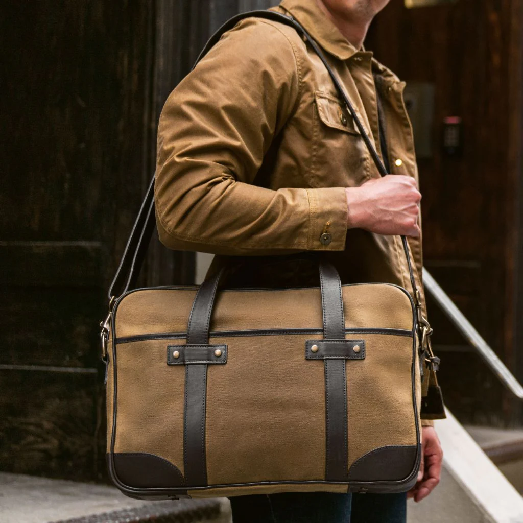 Commuter Bag | Tan Canvas - Thursday Boots