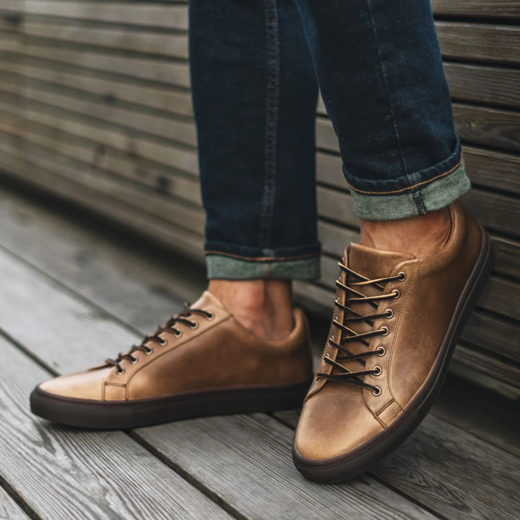 Premier Low Top | Natural - Thursday Boots