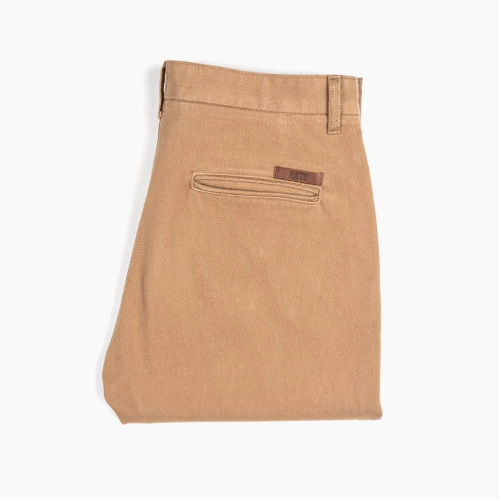 Kato Axe Slim Fit Chinos | Khaki - Thursday Boots