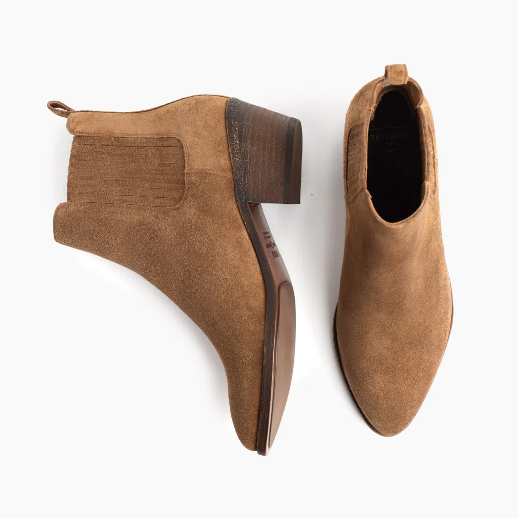 Dreamer Bootie | Golden Brown - Thursday Boots
