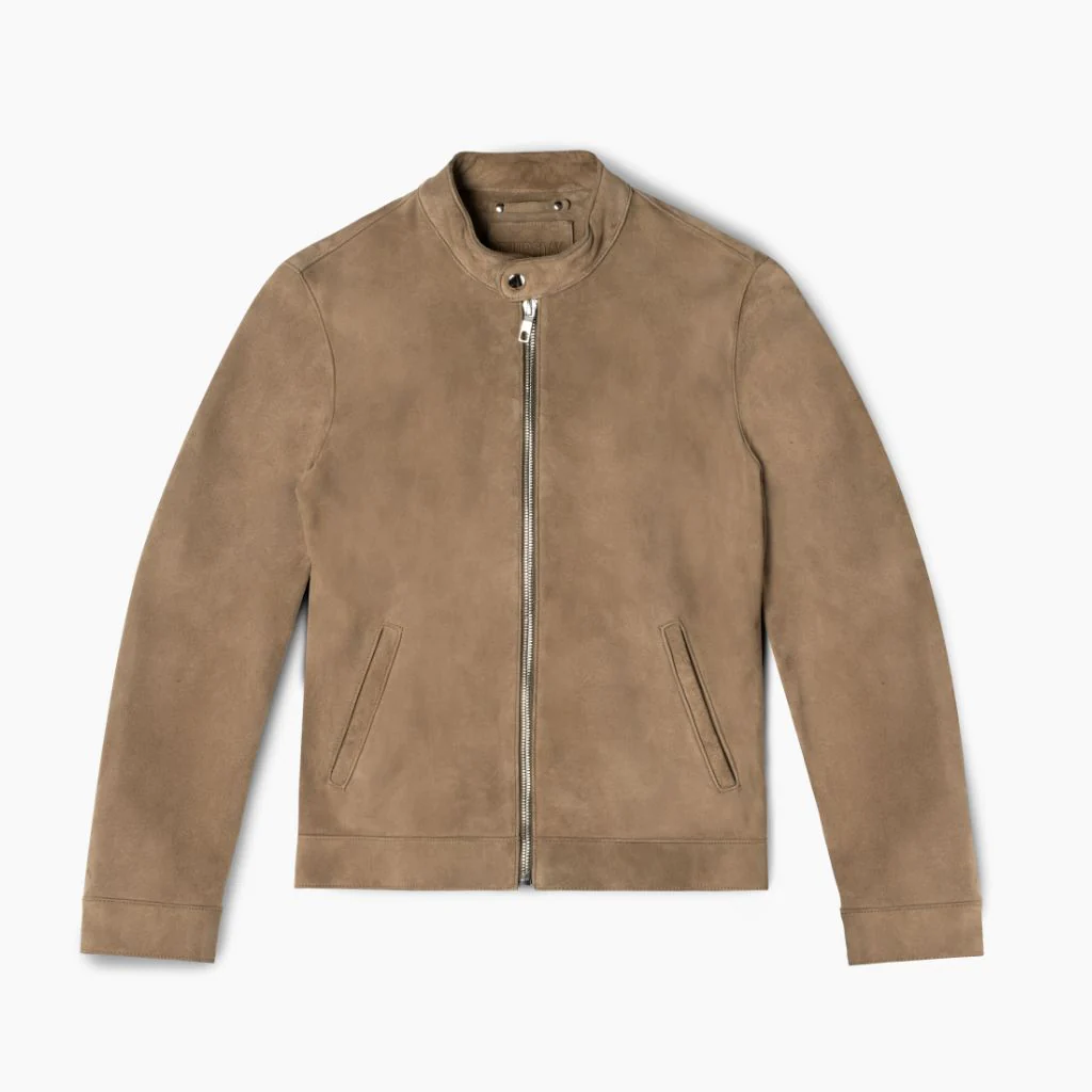 Racer Jacket | Taupe - Thursday Boots