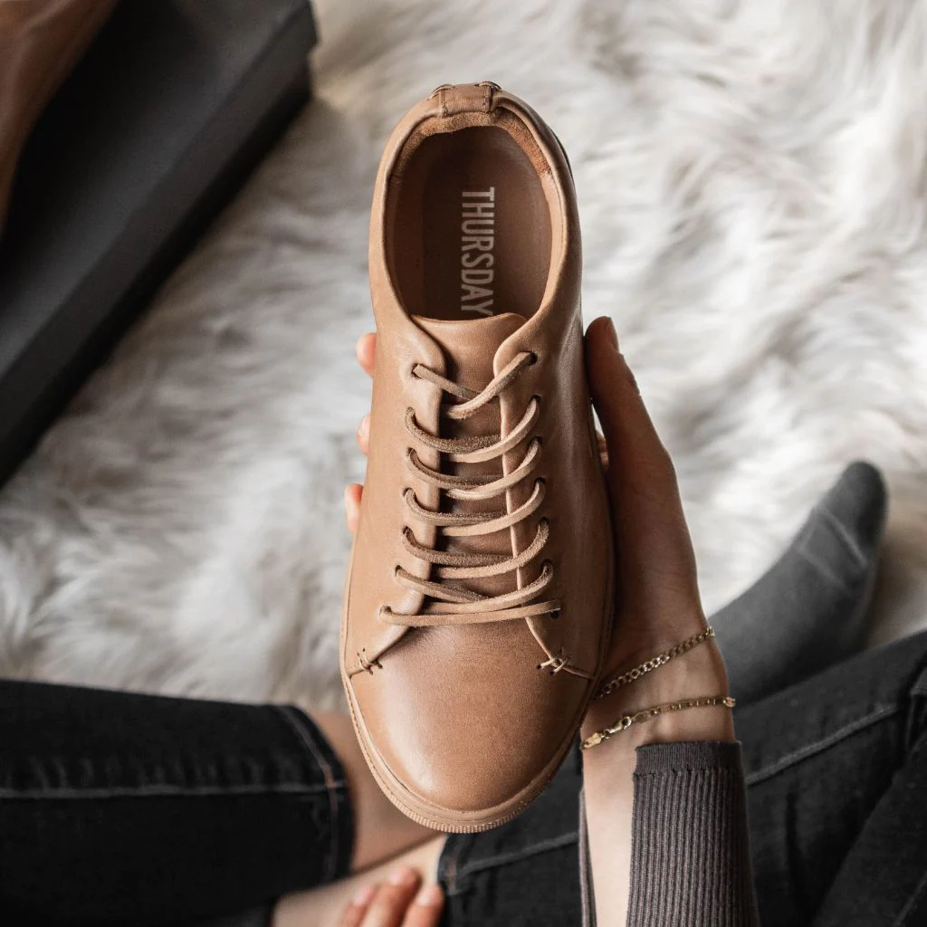 Women's Premier Low Top | Natural Vachetta - Thursday Boots