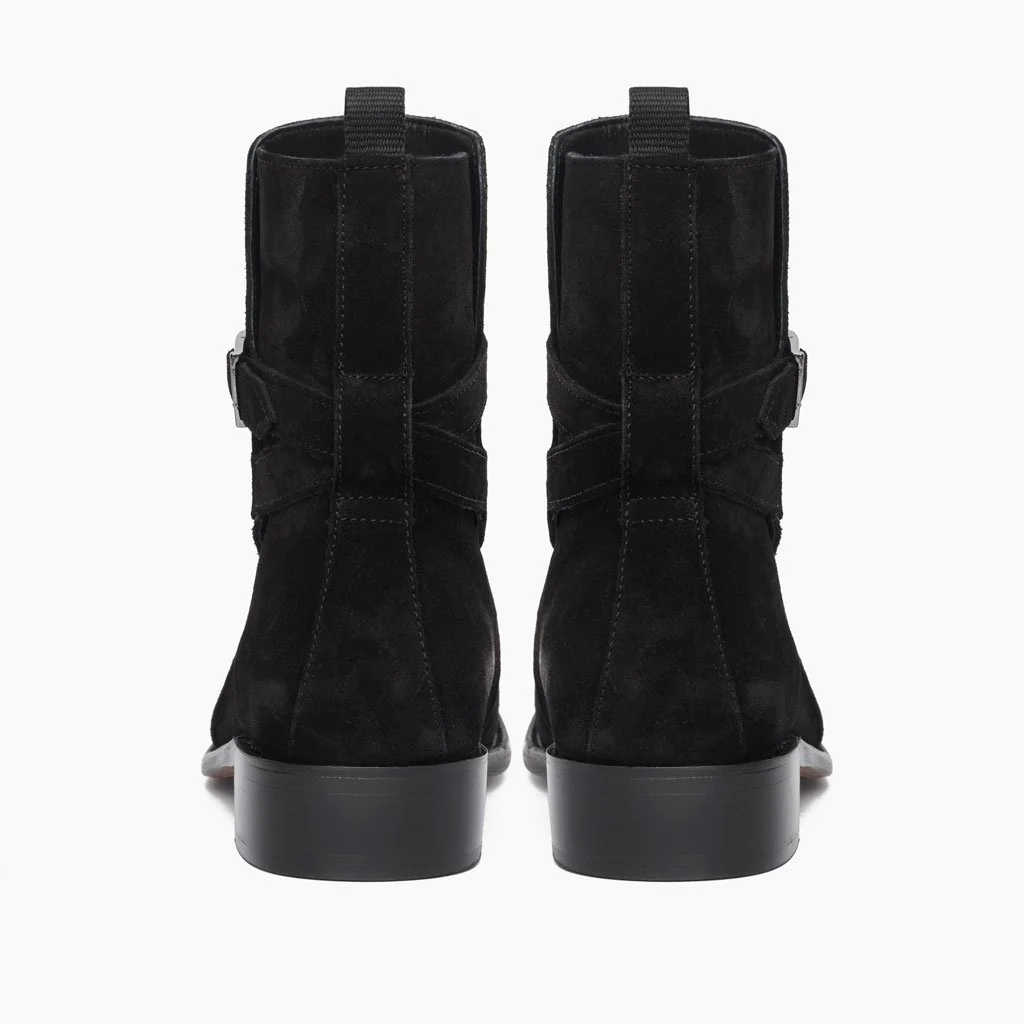 Rogue | Black Suede - Thursday Boots