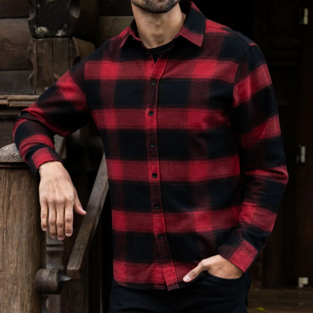 Forever Flannel Shirt | Red & Black - Thursday Boots