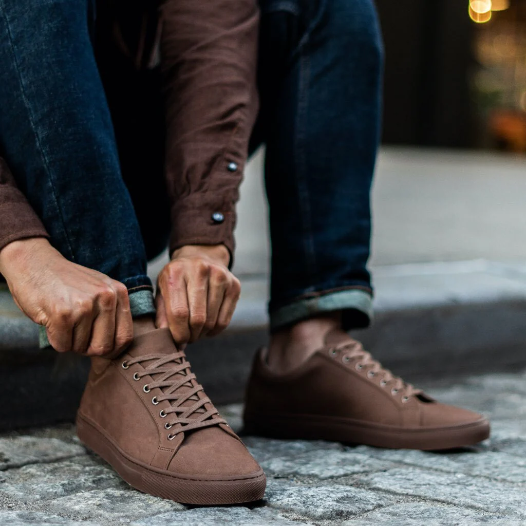 Premier Low Top | Pebble - Thursday Boots