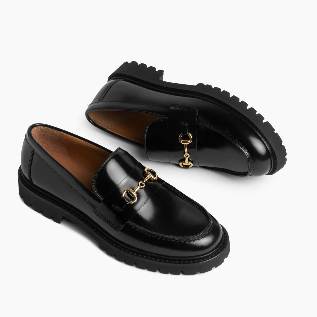 Penny | Black & Gold - Thursday Boots