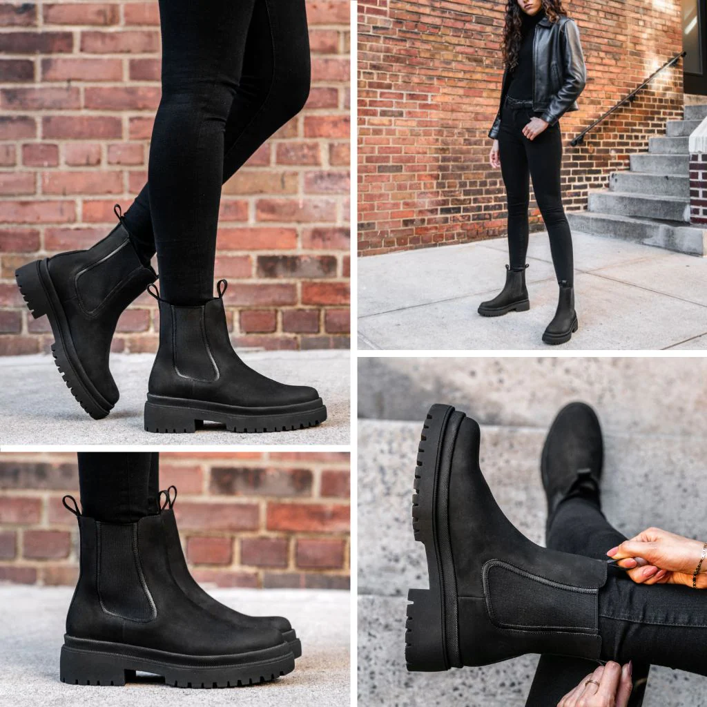 Legend Platform | Black Matte - Thursday Boots
