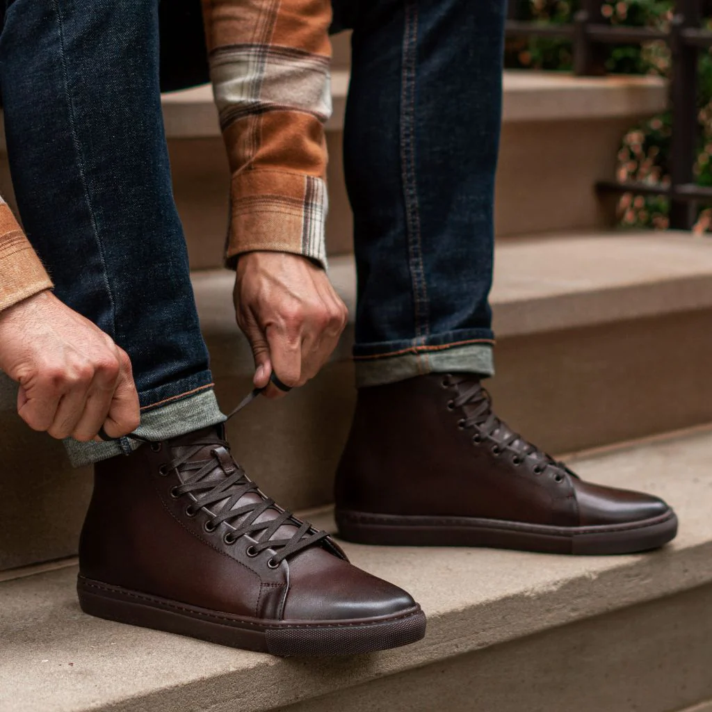 Premier High Top | Old English - Thursday Boots