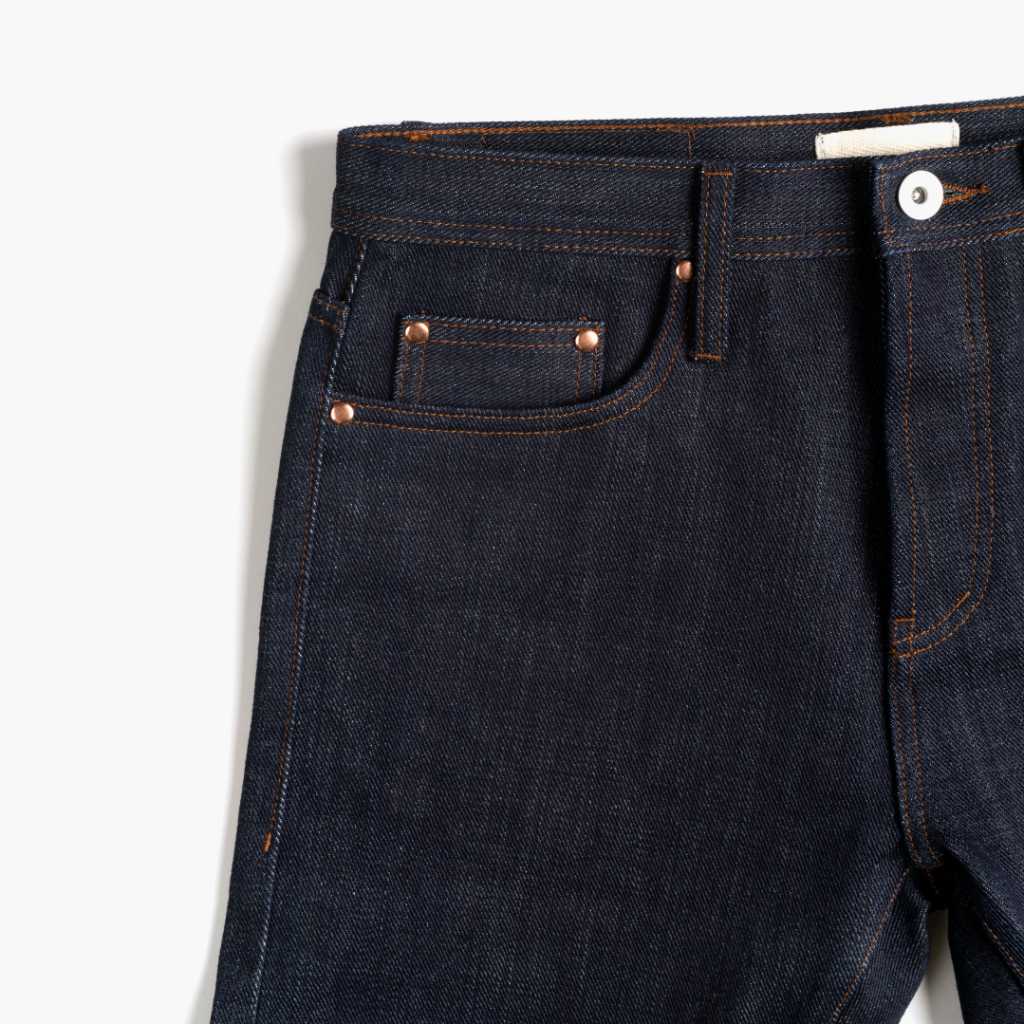 UB Heavyweight Selvedge Tapered Jeans | Indigo - Thursday Boots