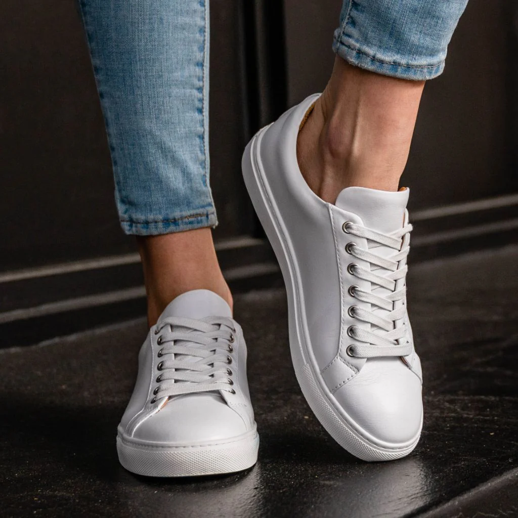 Women's Premier Low Top | White - Thursday Boots