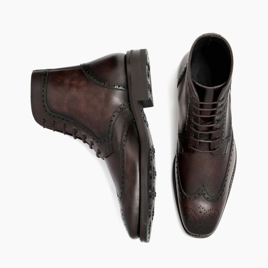 Wingtip | Dark Oak - Thursday Boots