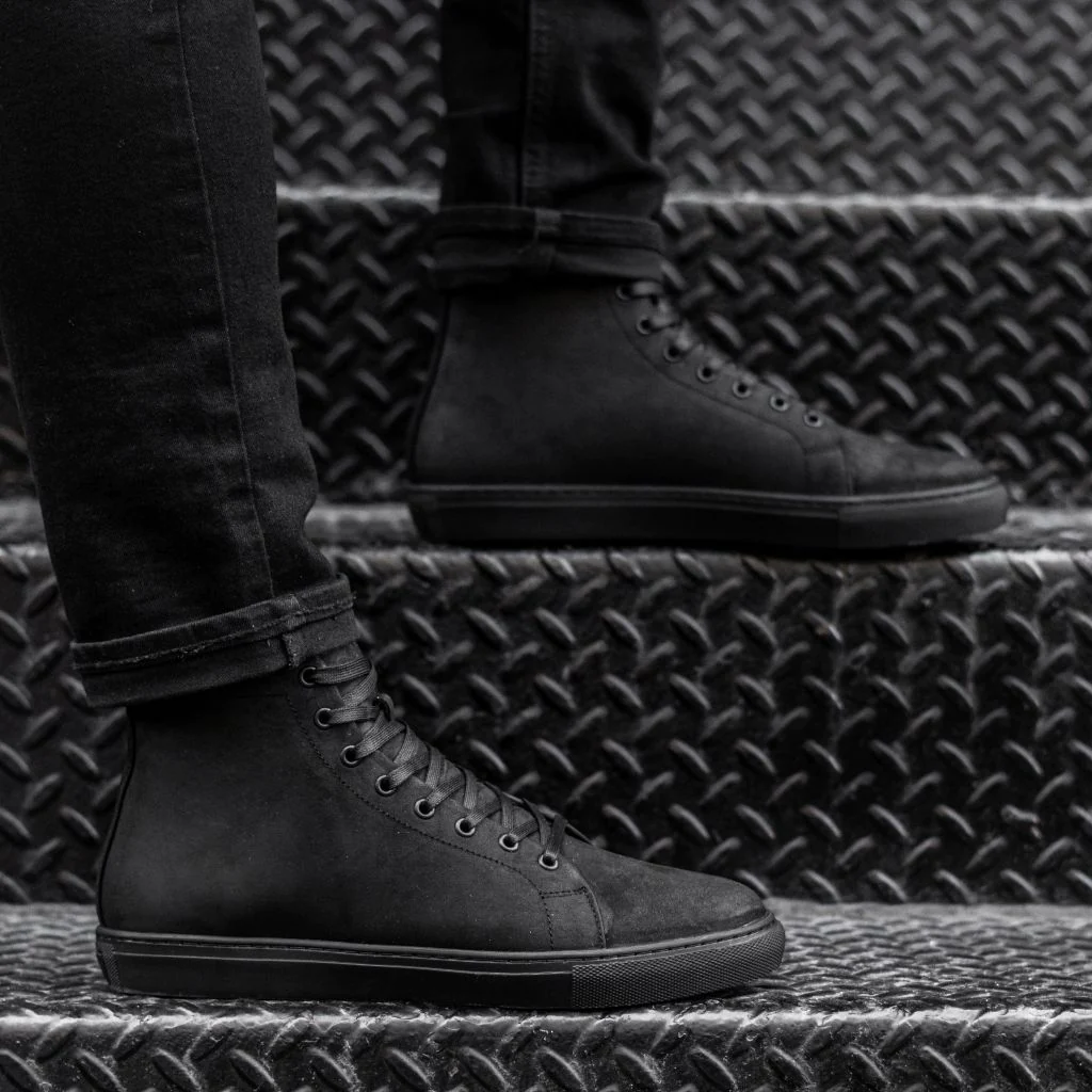 Premier High Top | Black Matte - Thursday Boots
