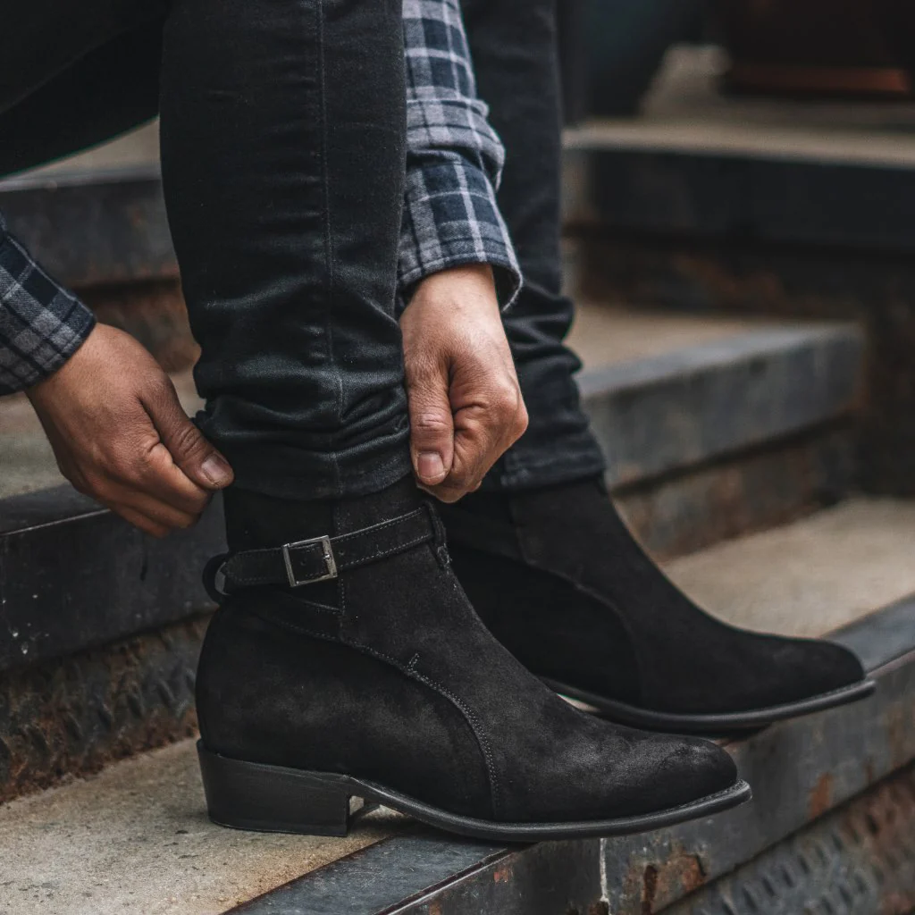 Rogue | Black Suede - Thursday Boots