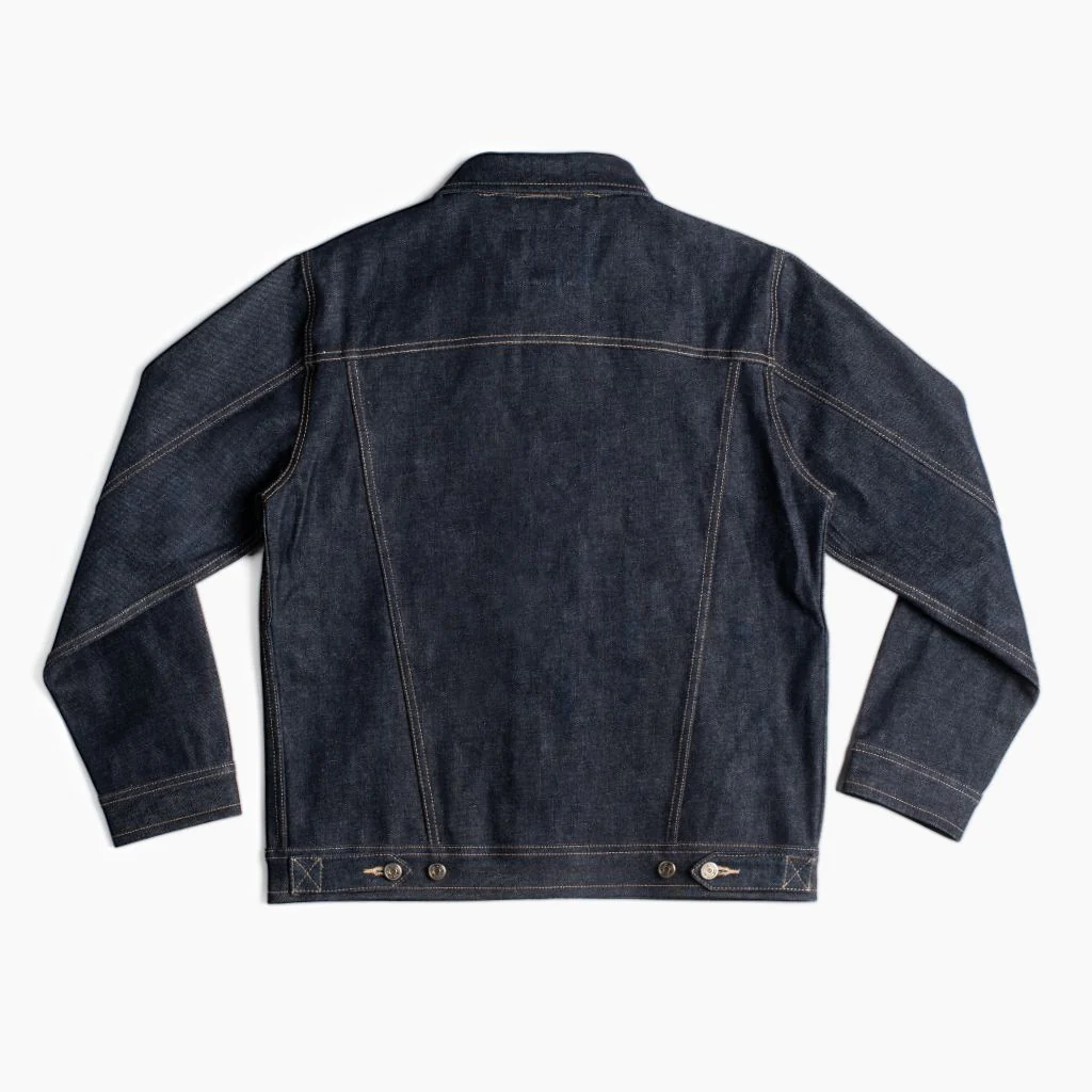 Selvedge Denim Trucker Jacket | Raw Indigo - Thursday Boots
