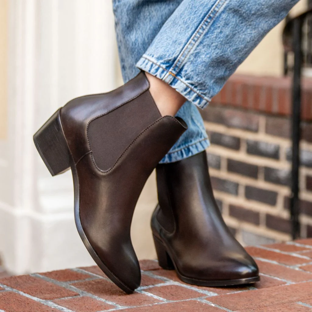 Duchess Bootie | Old English - Thursday Boots