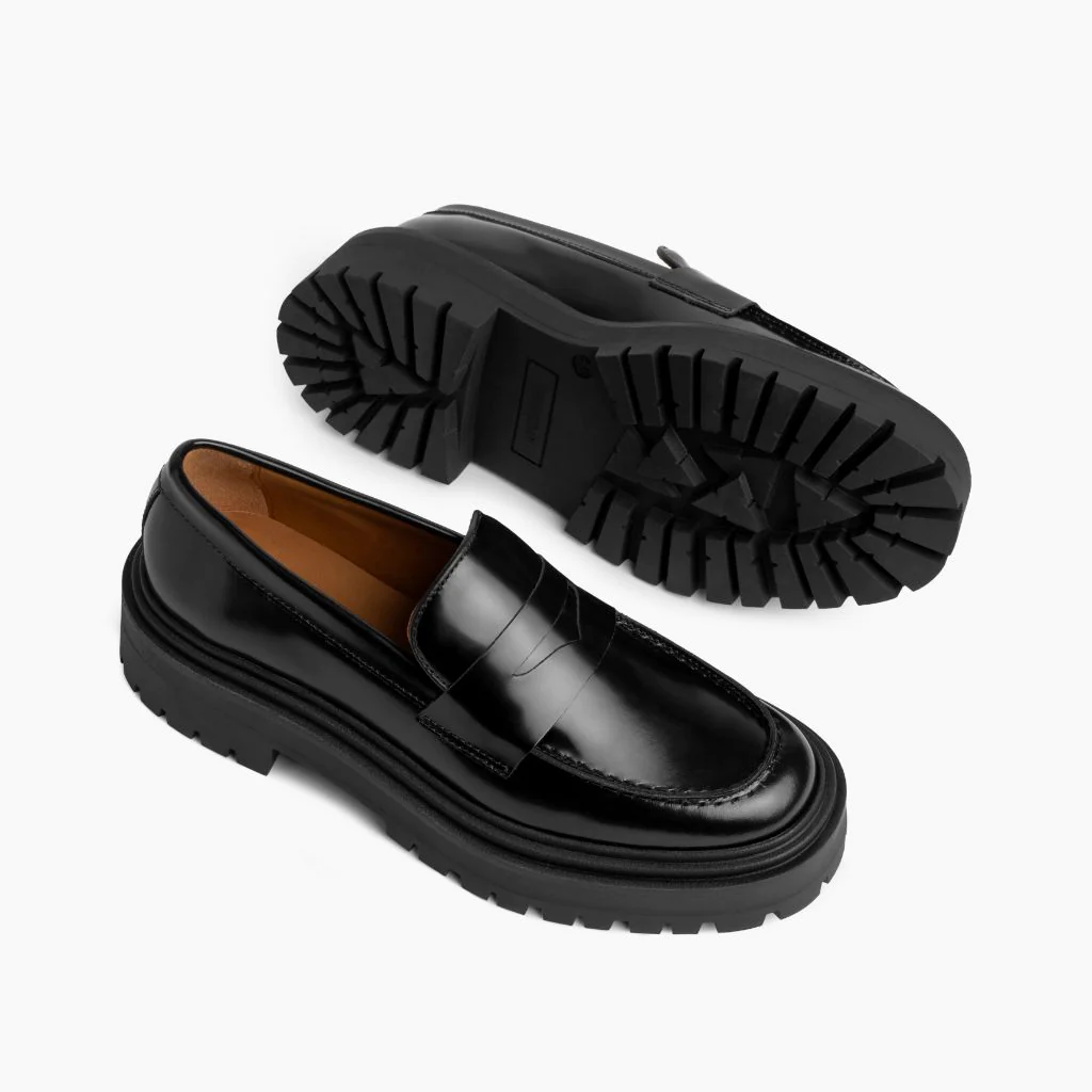 Penny Platform | Black - Thursday Boots