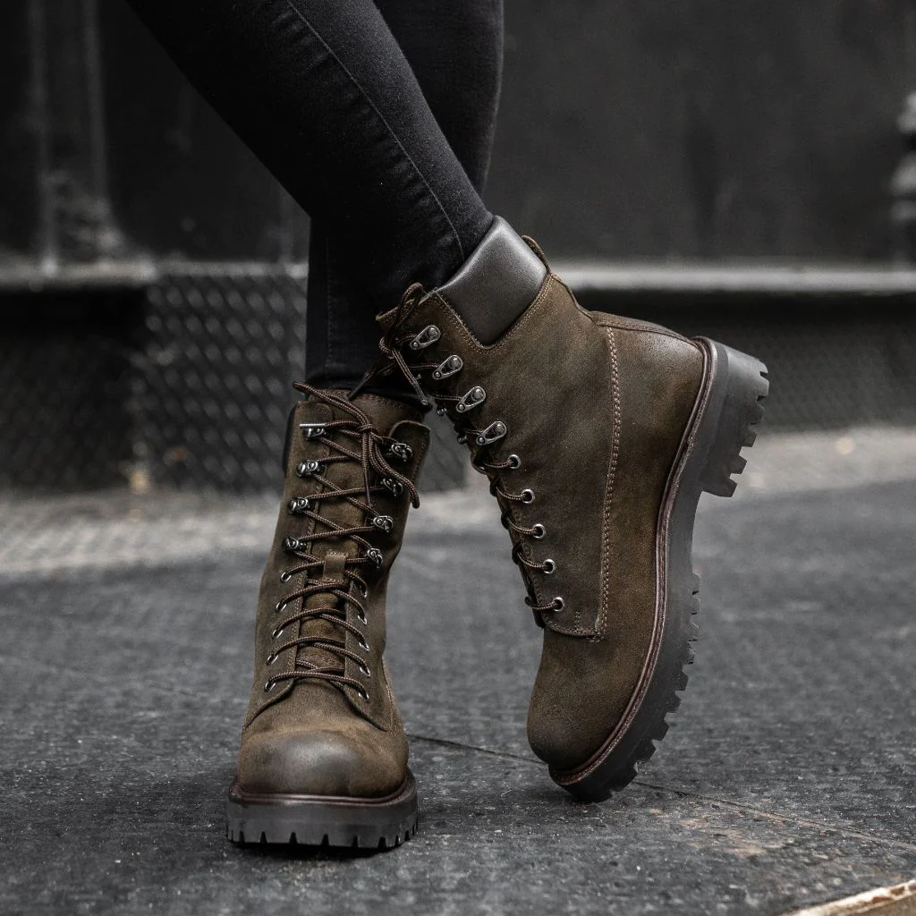 Explorer | Dark Olive Suede - Thursday Boots