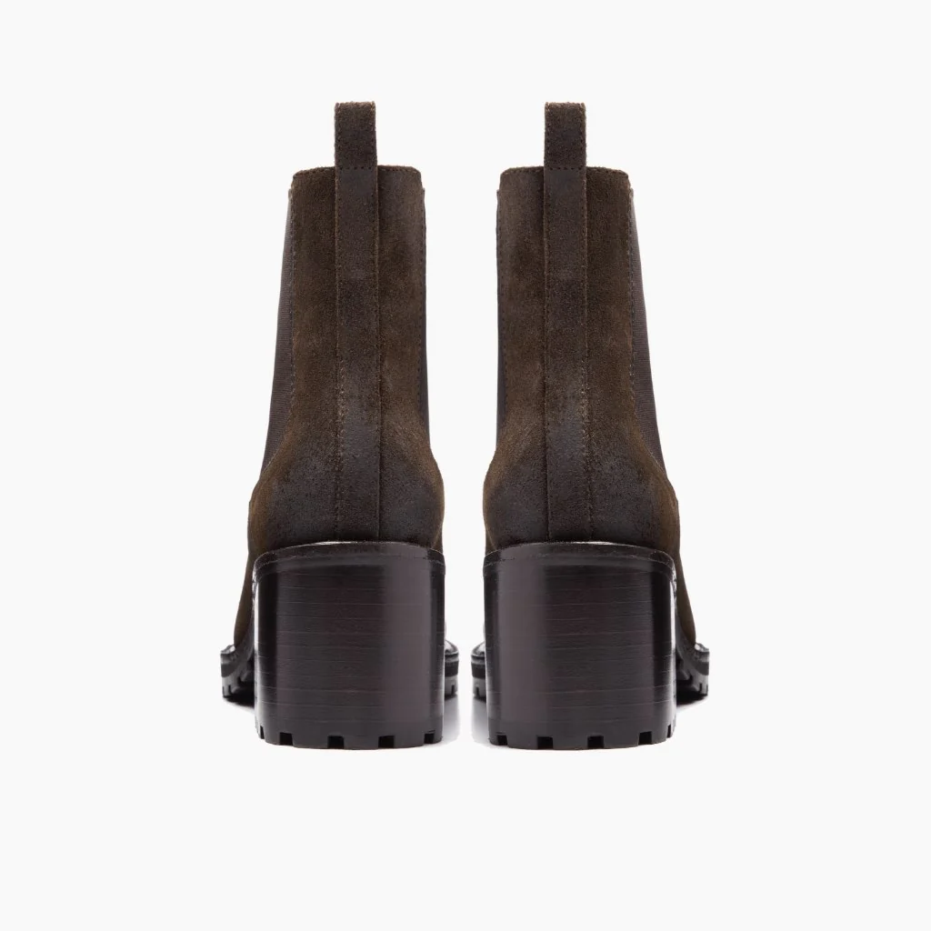 Knockout | Dark Olive Suede - Thursday Boots