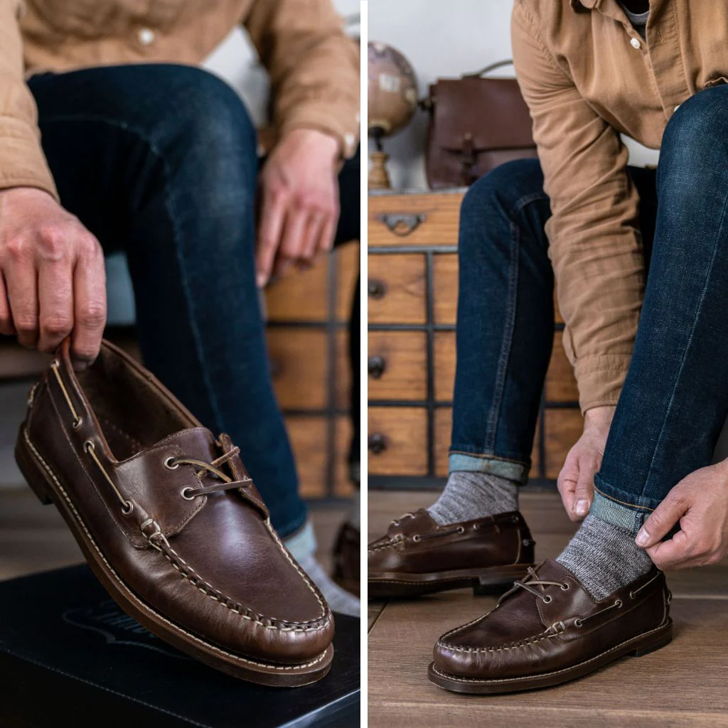 Handsewn Loafer | Chocolate - Thursday Boots
