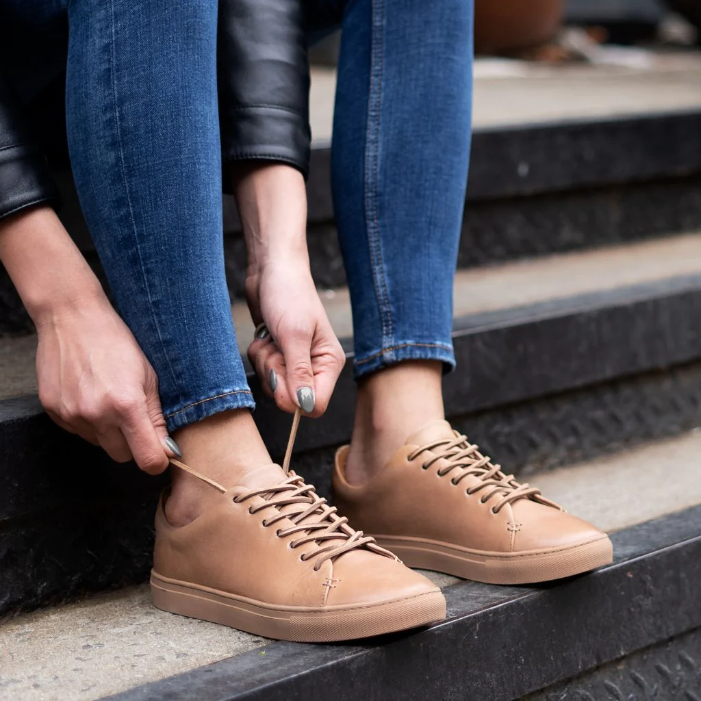 Women's Premier Low Top | Natural Vachetta - Thursday Boots